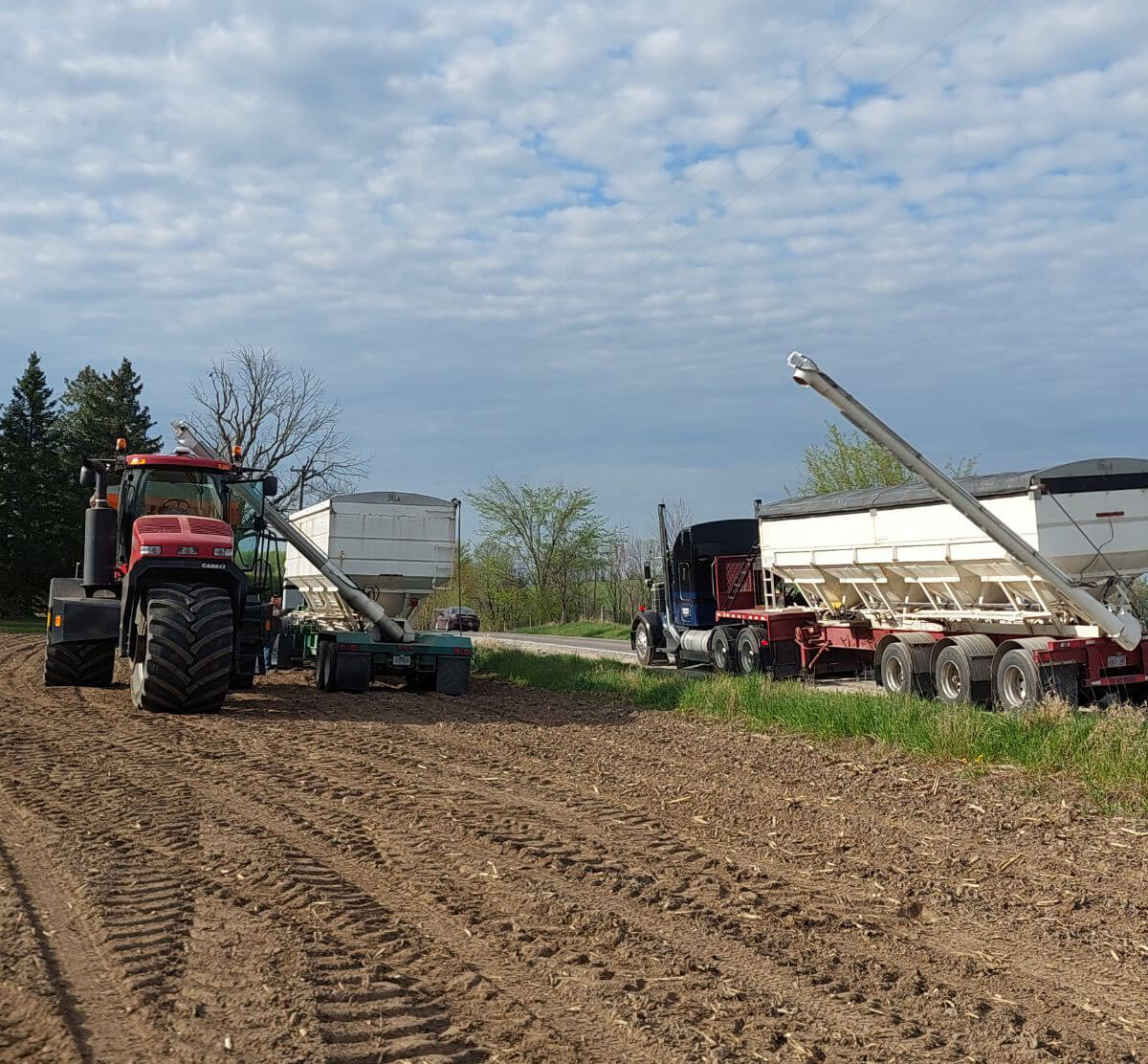 Alliance Agri-Turf agronomy equipment and crop