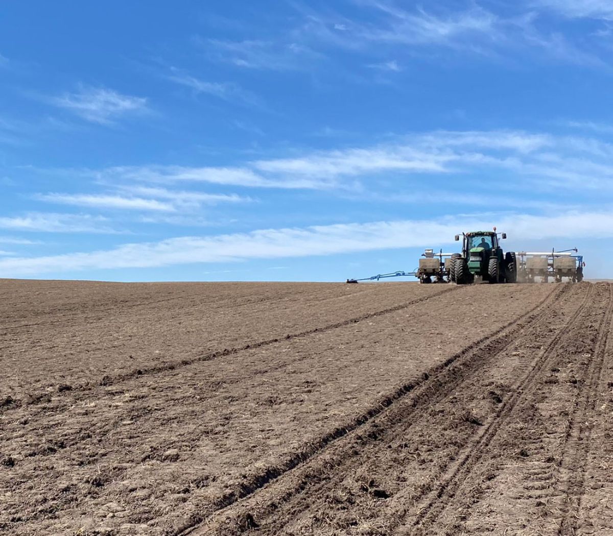 Alliance Agri-Turf seed agriculture equipment working on soil