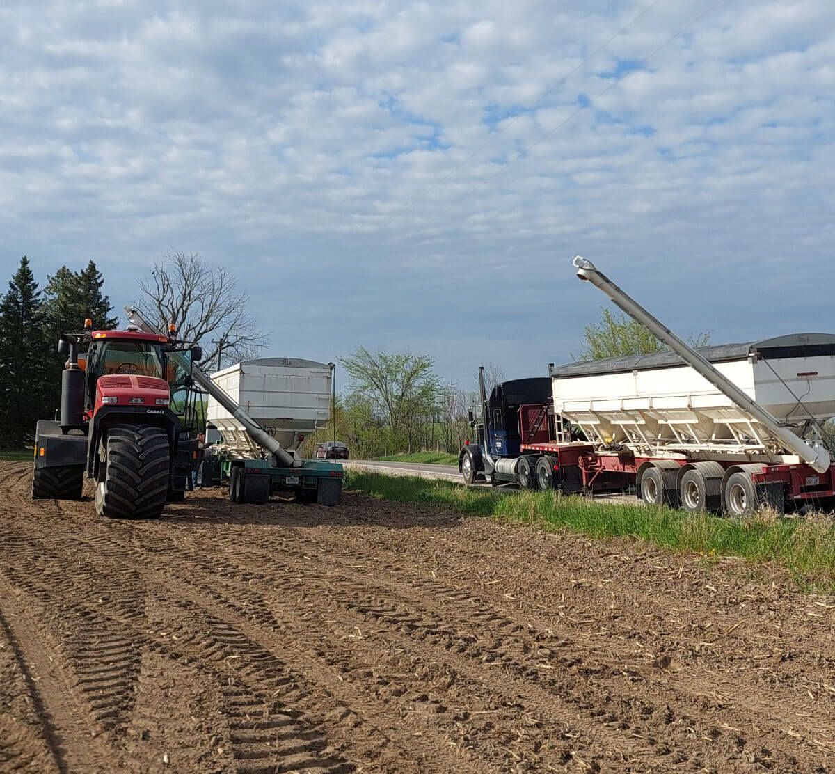 Alliance Agri-Turf agronomy equipment and crop