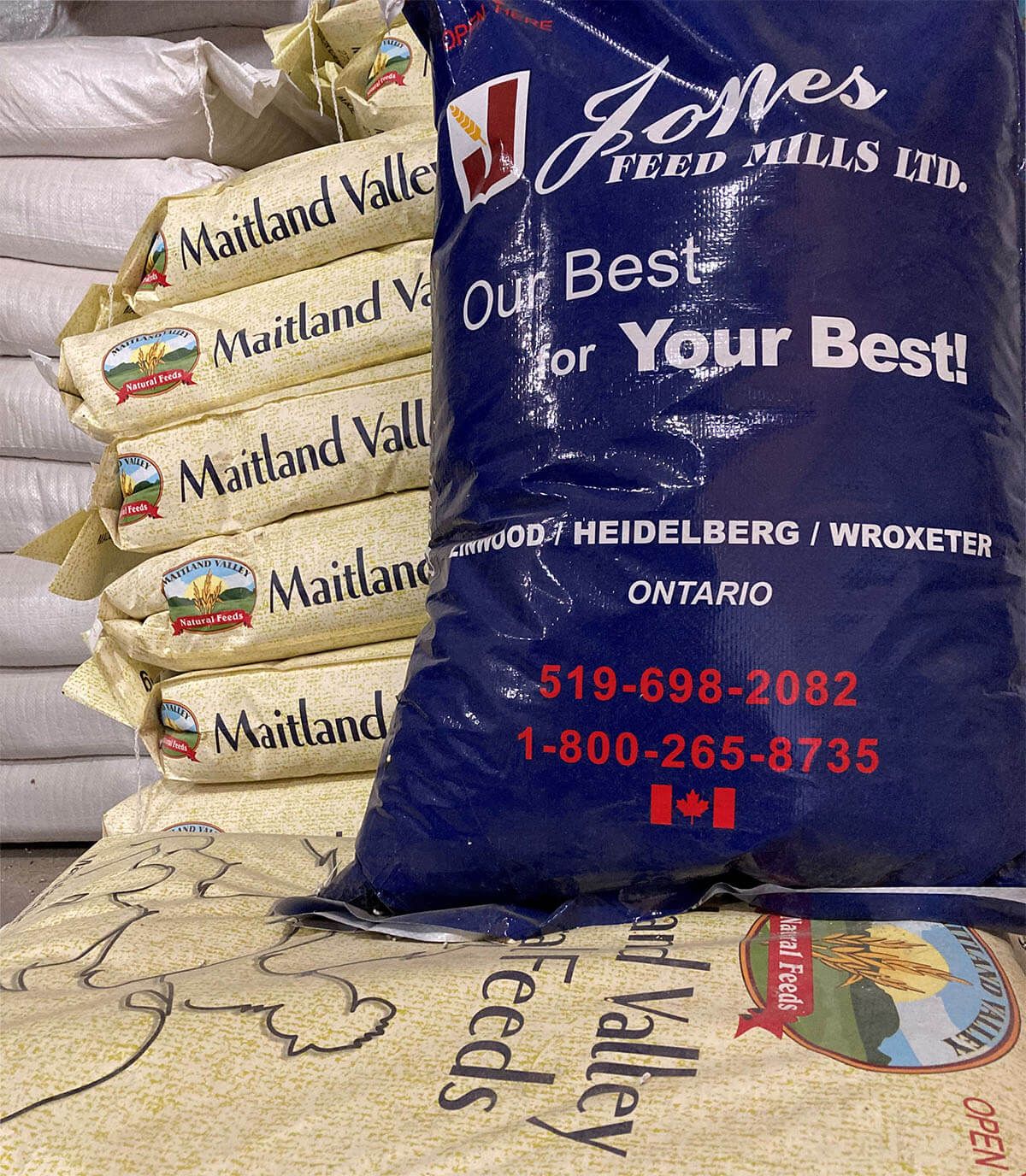Jones Feed Mill products