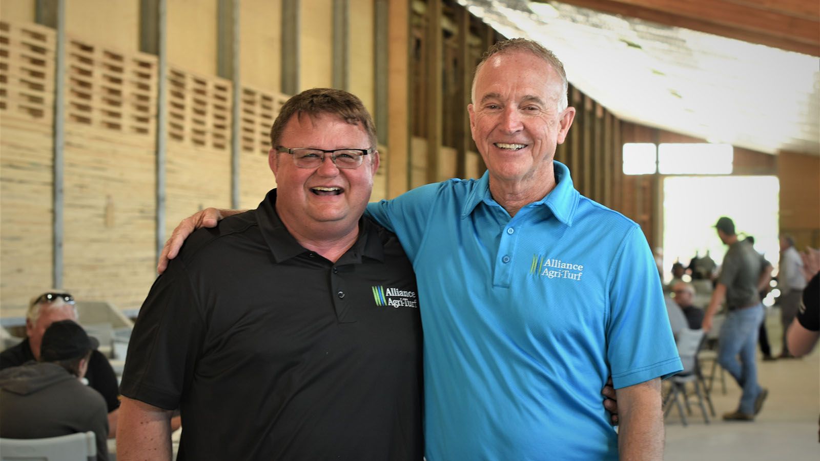 Alliance Agri-Turf employees smiling 