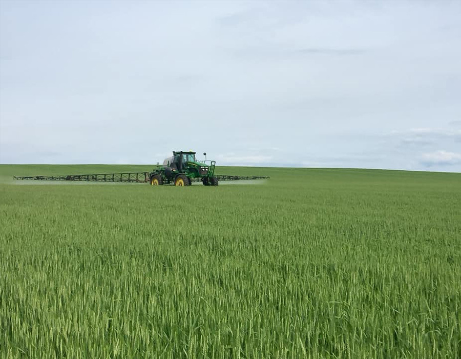 Photo of Alliance Agri-Turf's agricultural equipment working on crop Alliance Agri-Turf Crop Protection 
